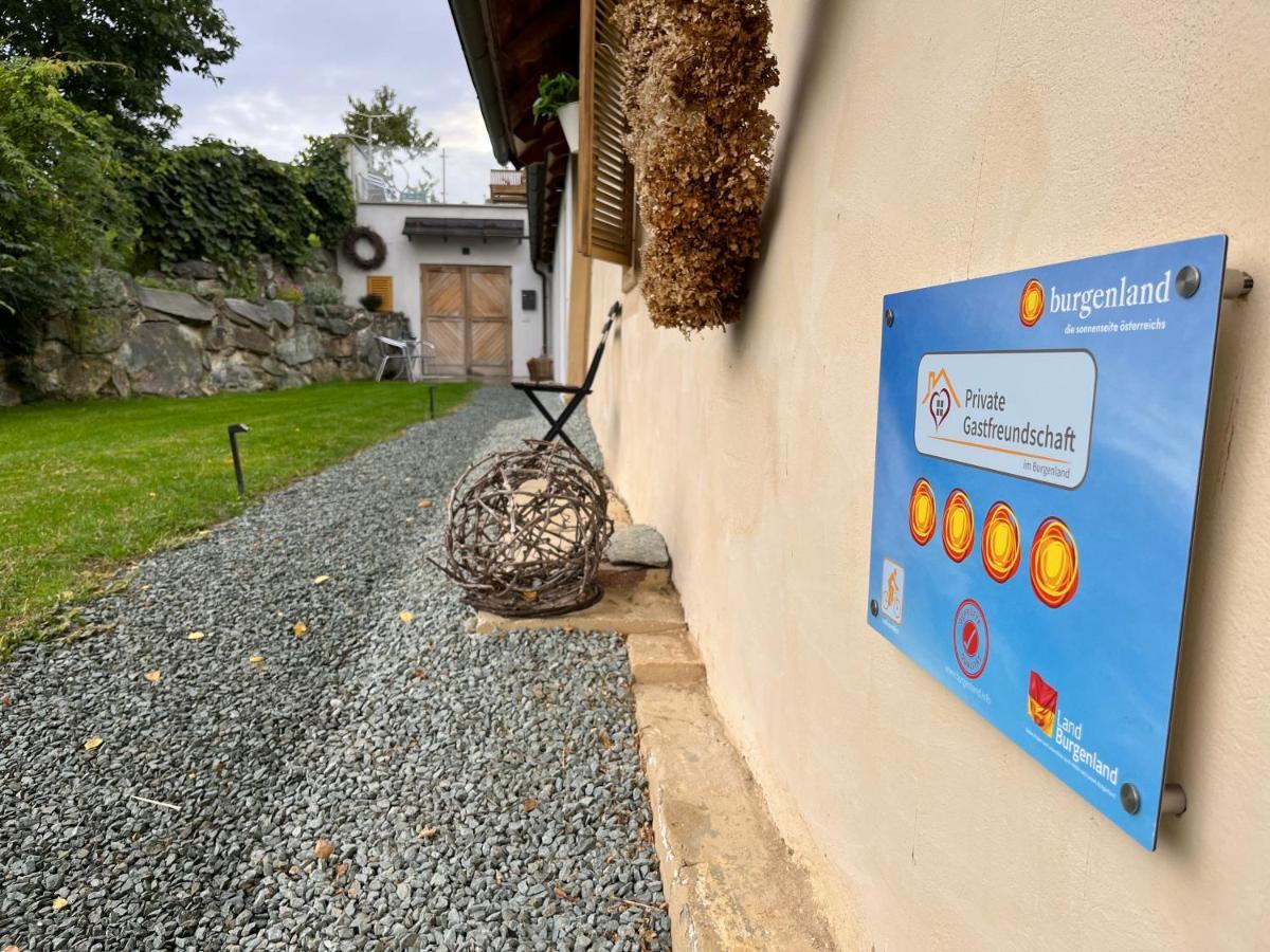 Wein Cottage Kellerstoeckl Eisenberg an der Pinka Esterno foto